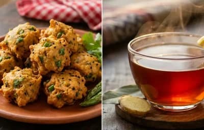 Bengali Piyaji with Assamese Red Tea
