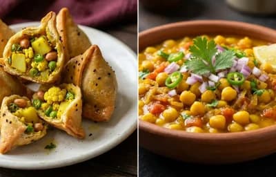 Bengali Singada with Ghuguni