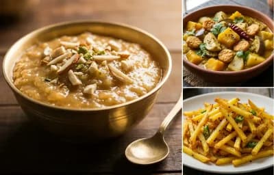 Bihari Arna with Bairi Tarkari and Aloo Bhaja