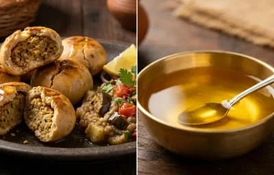 Bihari Litti with Ghee