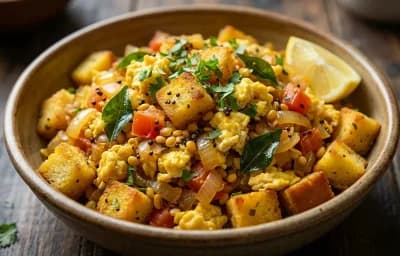 Bread Egg Upma