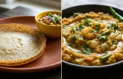 Chakuli Pitha with Chingudi Chhecha