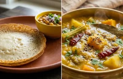 Chakuli Pitha with Odia Dalma