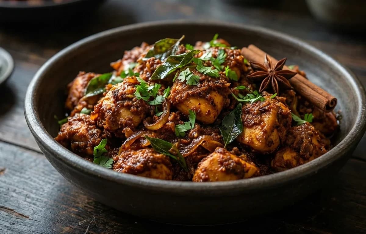 Chettinad Chicken Varuval