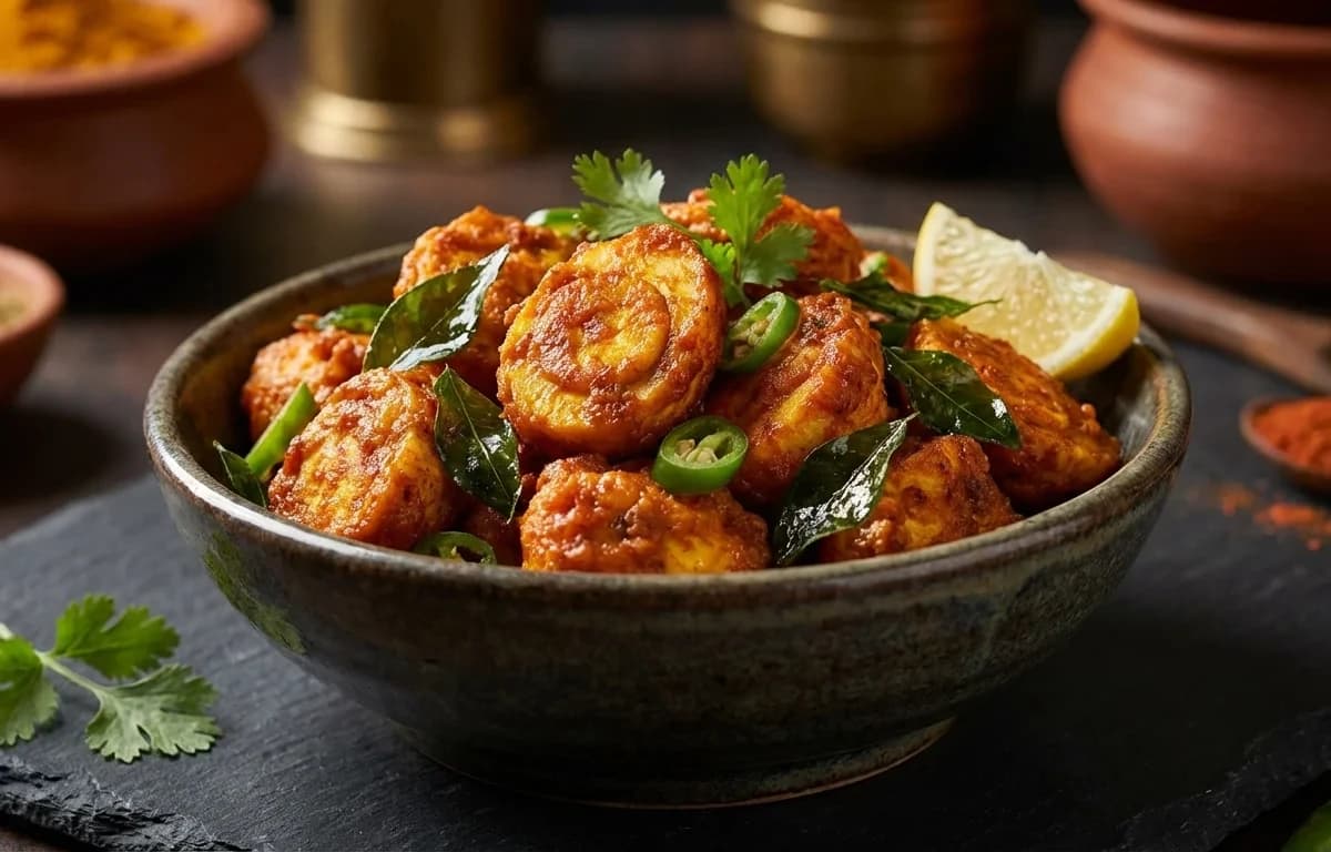 Chettinad Egg 65
