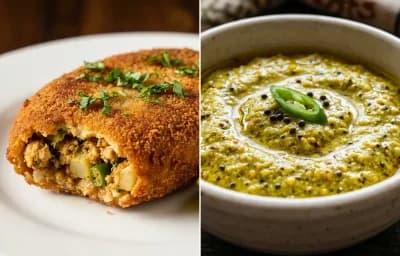 Chicken Cutlet with Bengali Kasundi