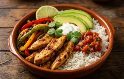 Chicken Fajita Bowl