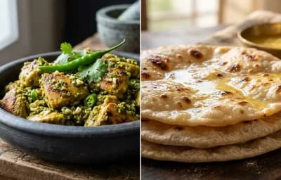 Chicken Kharda with Chapati