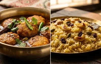 Chitol Maacher Muitha with Ghee Bhat