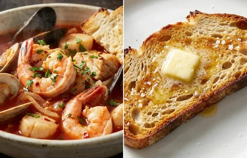 Cioppino with Sourdough Toast