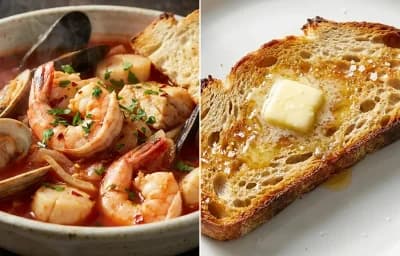Cioppino with Sourdough Toast