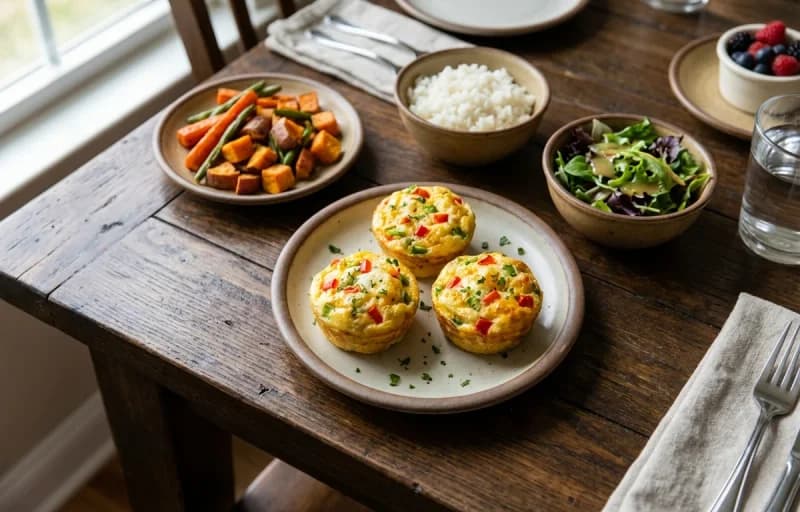 Baked Egg White Muffin