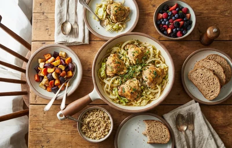 One-Pot Chicken and Cabbage Skillet