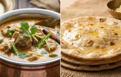 Dahi Gosht with Rotli