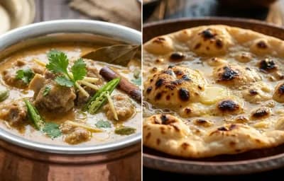 Dahi Gosht with Tandoori Roti