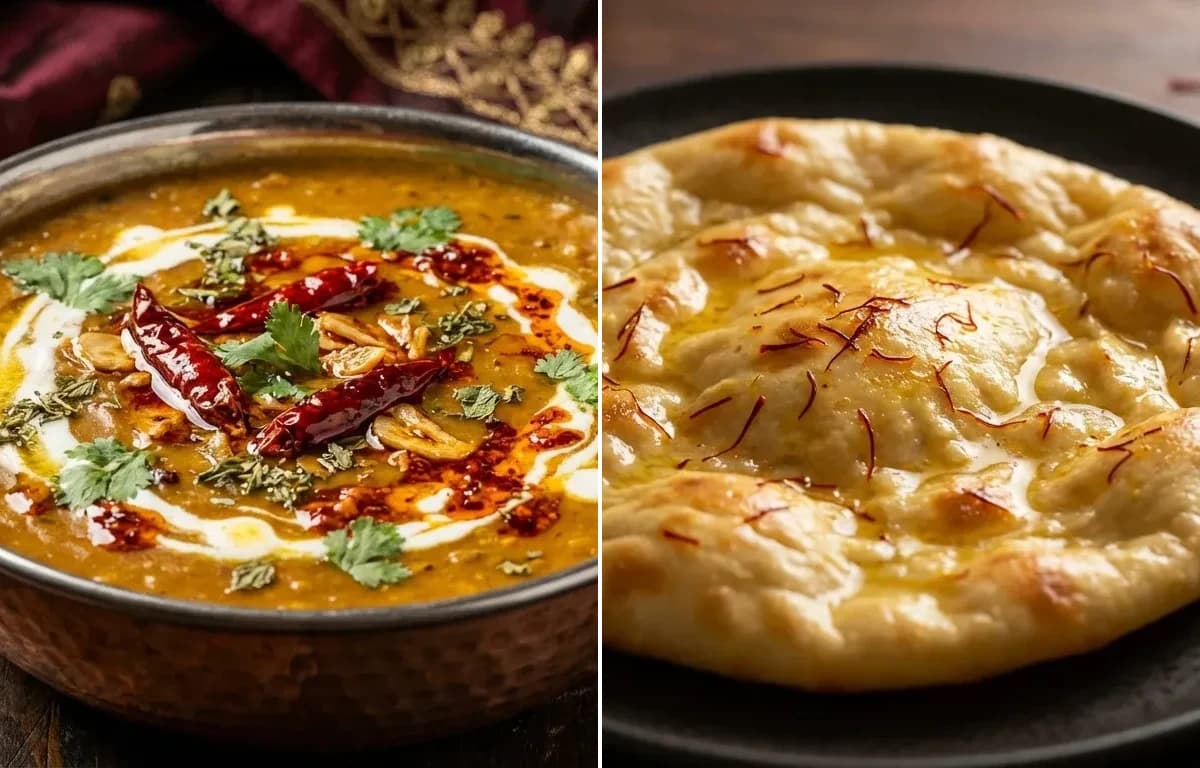 Dal-e-Khaas with Saffron Sheermal