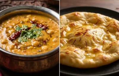 Dal Gomti with Saffron Sheermal
