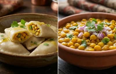 Dal Pitha with Ghugni