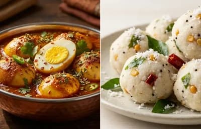 Egg Curry with Pundi Gatti
