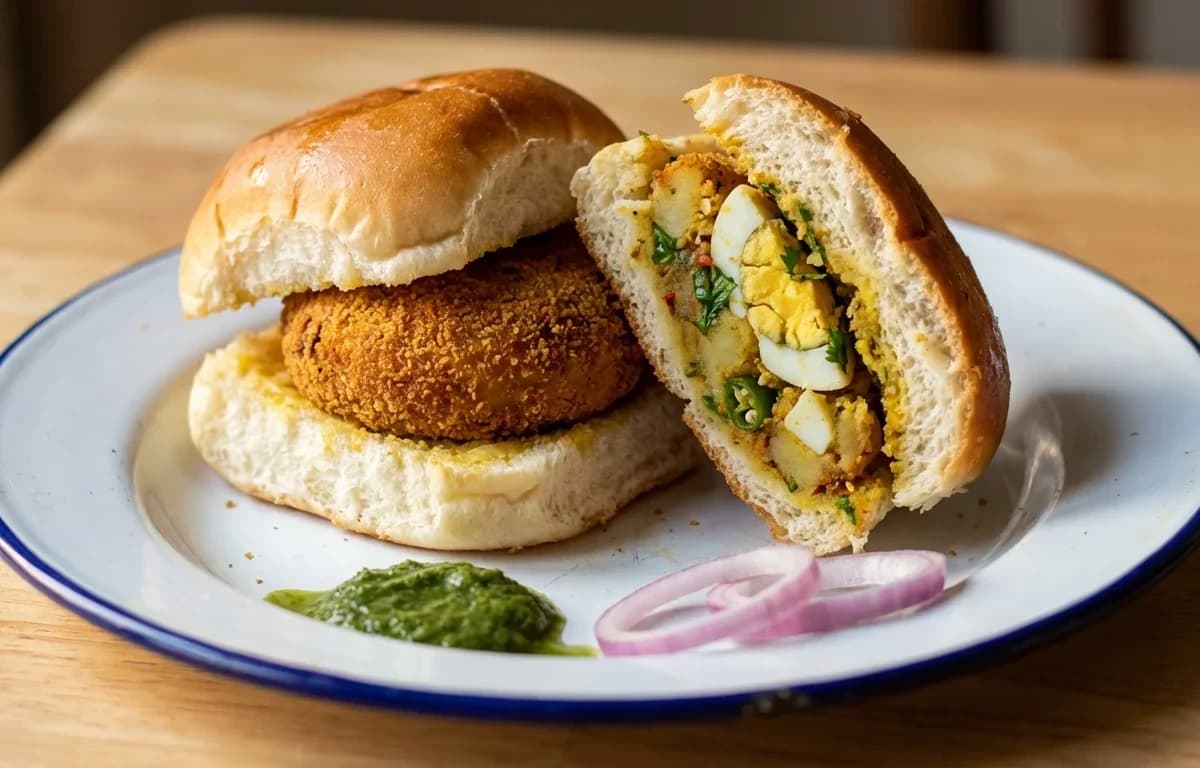 Egg Cutlet Pao