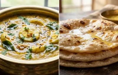 Egg Koottu with Chapati