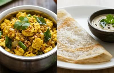 Egg Podimas with Neer Dosa