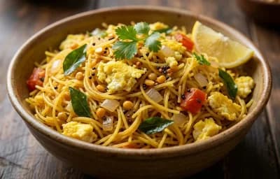 Egg Shevai Upma