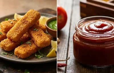 Fish Fingers with Tomato Ketchup
