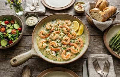 Garlic Shrimp and Rice