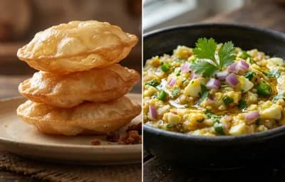Ghila Pitha with Egg Pitika