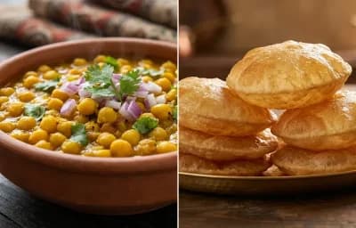 Ghugni with Puri