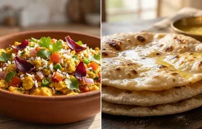 Goan Anda Bhurji with Chapati