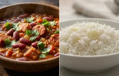 Goan Feijoada with Steamed Basmati Rice