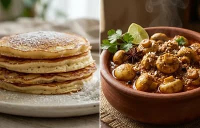 Goan Pole with Mushroom Xacuti