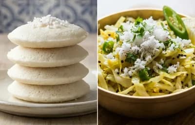 Goan Sanna with Coconut Sambaro