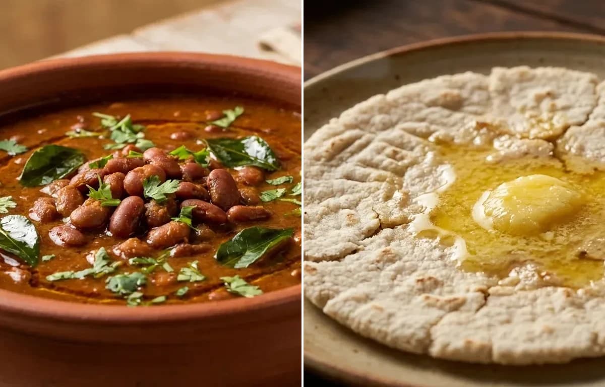 Goan Tondak Curry with Jowar Bhakri