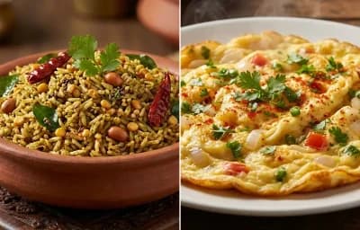 Gongura Rice with Masala Omelette
