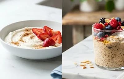 Greek Yogurt with Strawberries