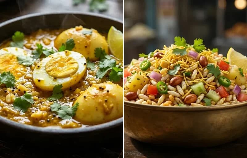 Hihjo Koni with Jhal Muri