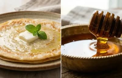 Himachali Pher with Honey
