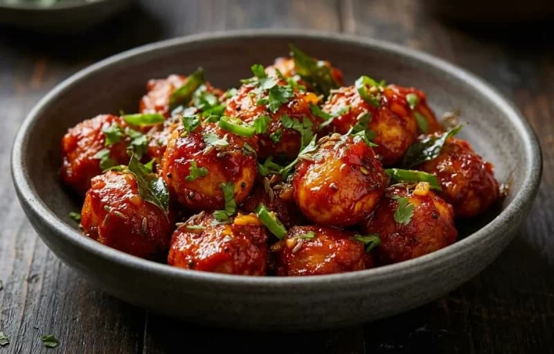 Hyderabadi Egg 65