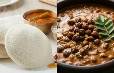 Idli with Kadle Gashi