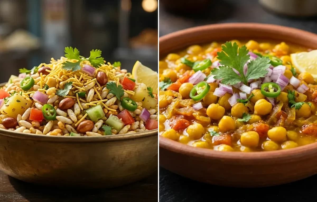 Jhal Muri with Ghuguni