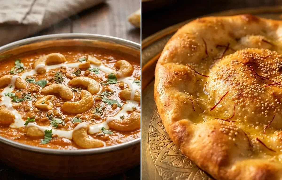 Kaju Curry with Taftan