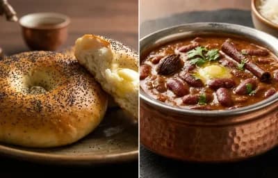 Kashmiri Girda with Kashmiri Rajma