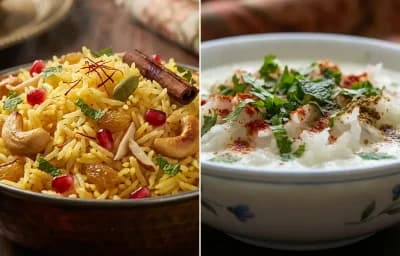 Kashmiri Pulao with Mujh Chetin