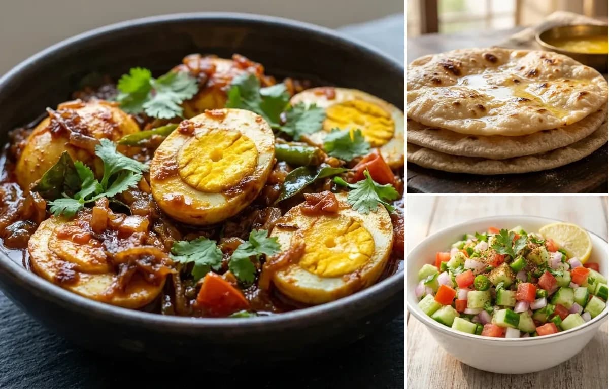 Kodi Guddu Iguru, Chapati and Kachumber