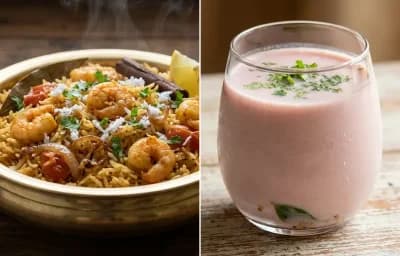 Kolambi Bhaat with Sol Kadhi