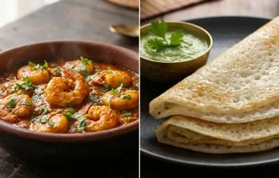 Kolambi Masala with Ghavan