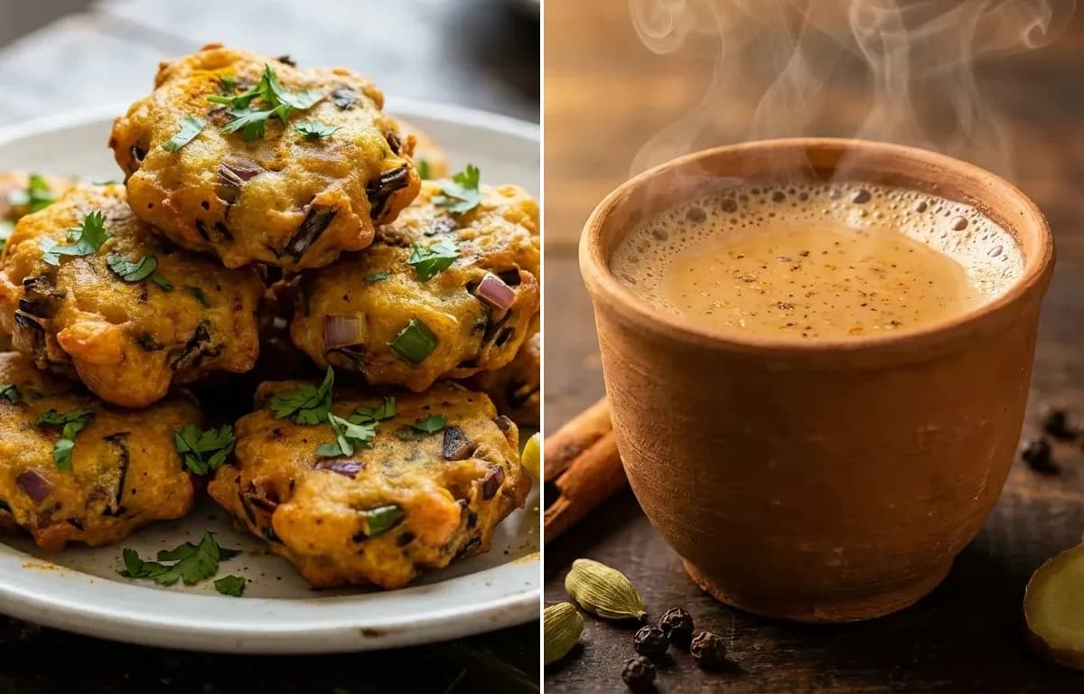 Koldil r Bor with Masala Chai